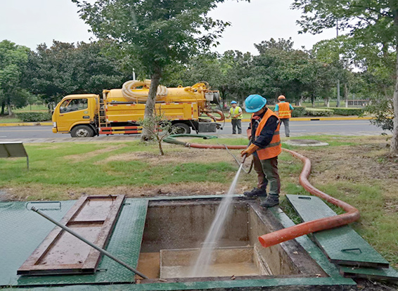都昌化油池清理